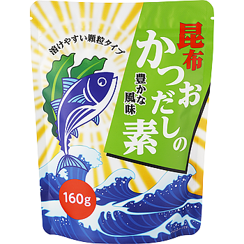 昆布かつおだしの素(160g)
