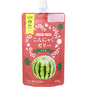 こんにゃくゼリー スイカ