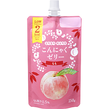 こんにゃくゼリー もも