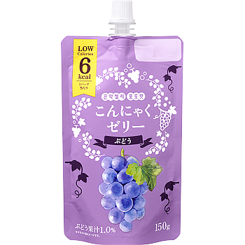 こんにゃくゼリー ぶどう