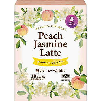ピーチジャスミンラテ